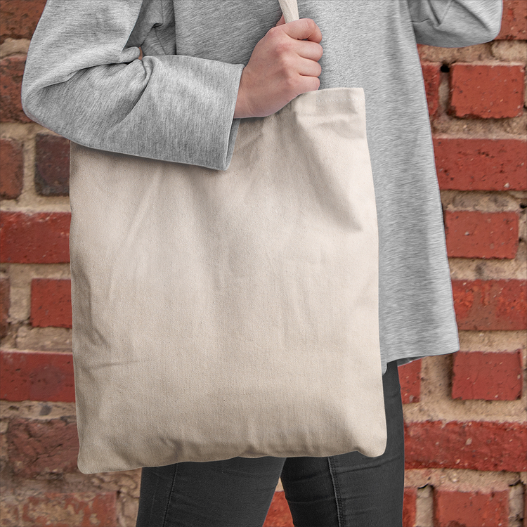 Minimalist Beagle Head Portrait Tote Bag - Areabloom Chic Design